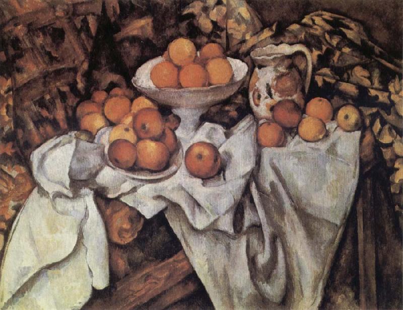 Paul Cezanne Still Life with Apples and Oranges Sweden oil painting art